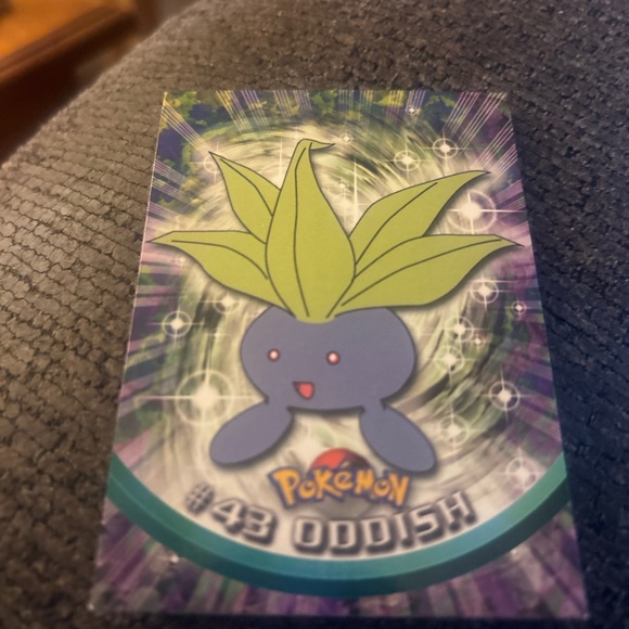 Pokemon Card with Green and Purple Design - Picture 2 of 2